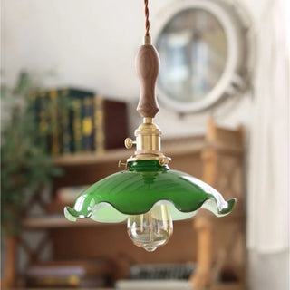 Celako™ Viridore Pendant Light | Green Glass Kitchen Island Lighting
