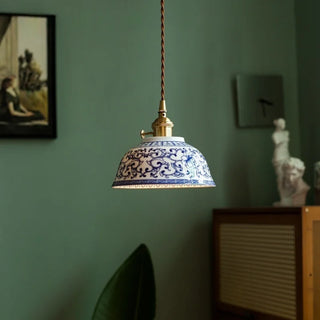Celako™ Cerelune Pendant Light | Ceramic Dining Room Lighting