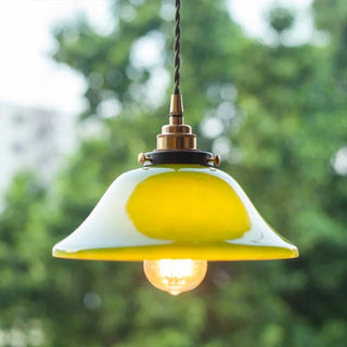 Celako™ Nelumbra Pendant Light | Glass Stone Kitchen Island Lighting