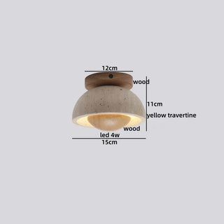 Celako™ Lithra Ceiling Light | Marble Living Room Lighting