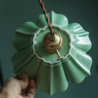 Celako™ Argilume Pendant Light | Ceramic Wabi Sabi Modern Bedroom Lighting