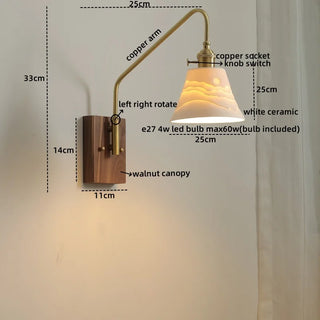 Celako™ Cuprya Wall Light | Copper Living Room Lighting