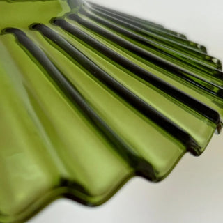 Celako™ Avidra Ceiling Light | Green Glass Vintage