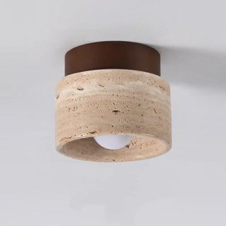 Celako™ Ochrina Ceiling Light | Yellow Travertine Kitchen Island Lighting