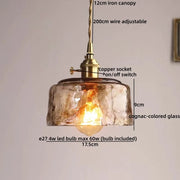 Cognac-colored Glass