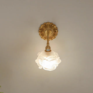 Celako™ Florea Wall Light | Glass Bedside Lighting
