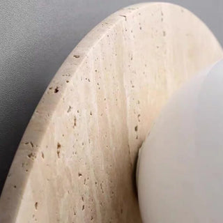 Celako™ Ishiko Wall Light | Travertine Hallway Lighting