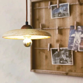 Celako™ Solterro Pendant Light | Yellow Travertine Japan Style