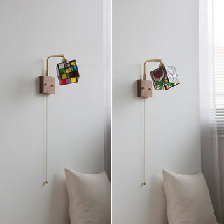 Celako™ Vitral Wall Light | Glass Entryway Lighting