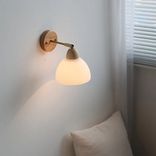 Celako™ Arista Wall Light | Glass Bedside Lighting