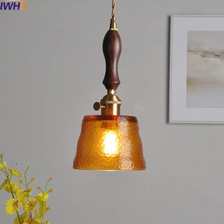 Celako™ Auriglass Pendant Light | Glass Stone Dining Room Lighting