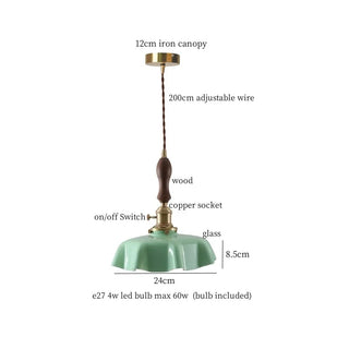 Celako™ Prismara Pendant Light | Glass Bedroom Lighting