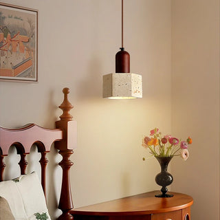 Celako™ Tiberis Pendant Light | Yellow Travertine Kitchen Island Lighting