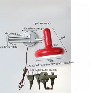 Celako™ Pivoro Wall Light | Cream Iron Art Kitchen Island Lighting
