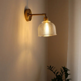 Celako™ Aurico Wall Light | Glass Bedroom Lighting