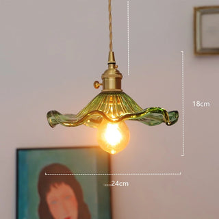 Celako™ Vitova Pendant Light | Polished Copper Bedroom Lighting