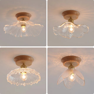 Celako™ Mokuto Ceiling Light | Glass Copper Nordic/Japanese/Modern