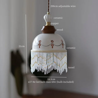 Celako™ Celadore Pendant Light | Ceramic Dining Room Lighting