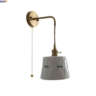 Celako™ Cerene Wall Light | Ceramic Entryway Lighting