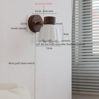 Celako™ Kawara Wall Light | Ceramic Japan Wabi Sabi