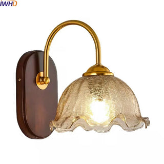 Celako™ Bellori Wall Light | Glass Bedroom Lighting