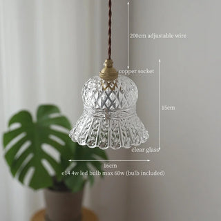 Celako™ Lucesco Pendant Light | Glass Crystal Living Room Lighting
