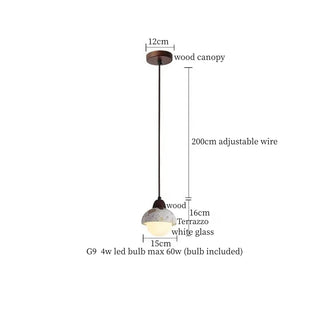 Celako™ Seminato Pendant Light | Terrazzo Kitchen Island Lighting
