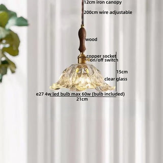 Celako™ Candoro Pendant Light | Glass Dining Room Lighting