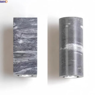 Celako™ Pietra Wall Light | Stone Bedside Lighting