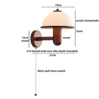 Celako™ Verdure Wall Light | Wood Entryway Lighting