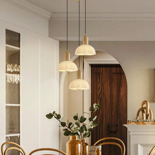 Celako™ Opalia Pendant Light | Glass Dining Room Lighting