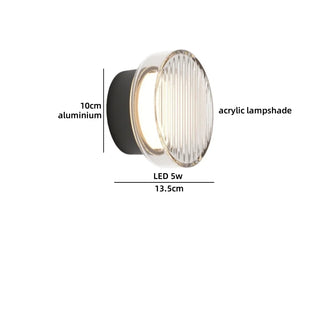 Celako™ Ardine Wall Light | Aluminum Bedside Lighting