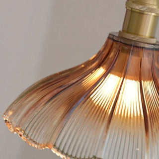Celako™ Solambre Pendant Light | Amber Glass Kitchen Island Lighting