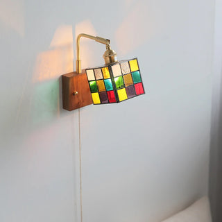 Celako™ Vitral Wall Light | Glass Entryway Lighting