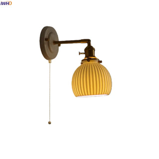 Celako™ Cerafine Wall Light | Ceramic Bedroom Lighting