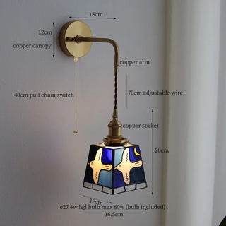 Celako™ Vetrosa Wall Light | Glass Vintage