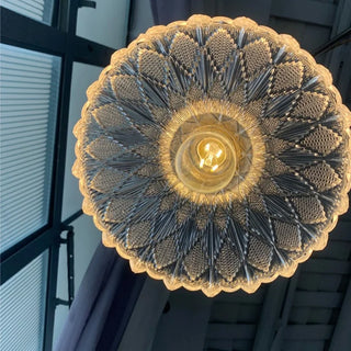 Celako™ Vitreaux Pendant Light | Clear Glass Living Room Lighting