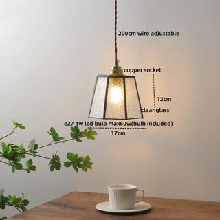 Celako™ Vitralo Pendant Light | Glass Bedroom Lighting