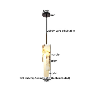 Celako™ Marmora Pendant Light | Marble Dining Room Lighting