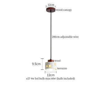 Celako™ Breccia Pendant Light | Terrazzo Dining Room Lighting