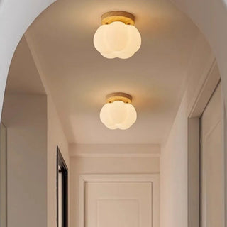Celako™ Hinoko Ceiling Light | PVC Vintage Bedroom Lighting