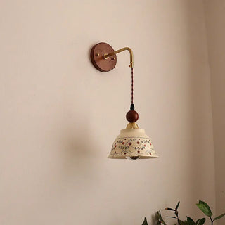Celako™ Faience Wall Light | Ceramic Living Room Lighting