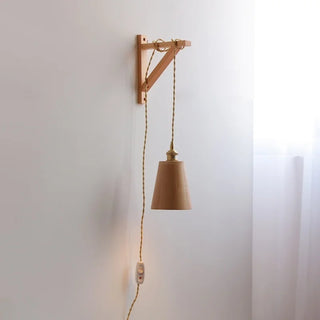 Celako™ Wabiko Wall Light | Wood Bedroom Lighting
