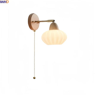 Celako™ Arista Wall Light | Glass Bedside Lighting