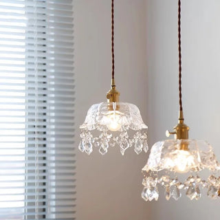 Celako™ Lucesco Pendant Light | Glass Crystal Living Room Lighting
