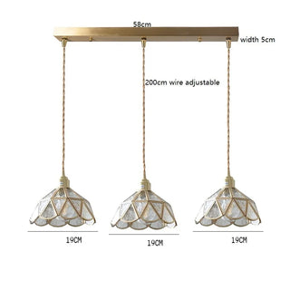 Celako™ Cuvela Pendant Light | Polished Copper Dining Room Lighting