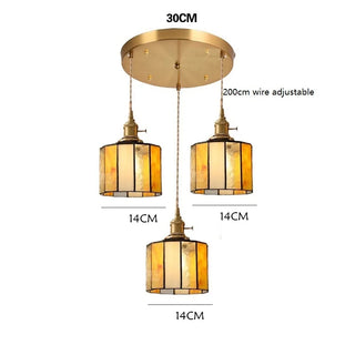 Celako™ Korae Pendant Light | Glass Dining Room Lighting