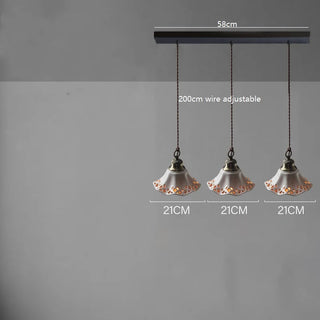 Celako™ Aurelie Pendant Light | Ceramic Dining Room Lighting