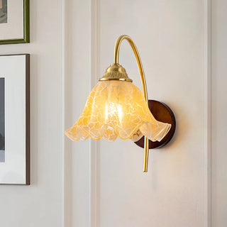 Celako™ Verdius Wall Light | Stained Glass Bedside Lighting