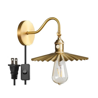 Celako™ Coppola Wall Light | Copper Bedroom Lighting